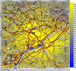 Contour Plot 30 Mile Radius